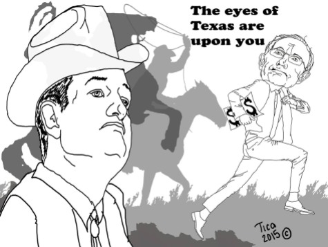 Cruz Eyes of Texas upon Reid
